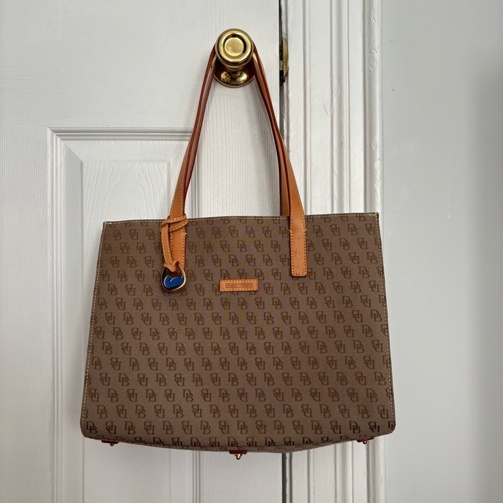 Dooney & Bourke Tan/Brown Bag